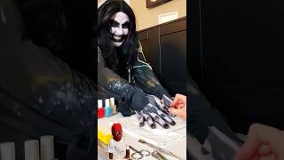 Monster goes to the nail salon😂👺shortsfunny comedy viraltrending [upl. by Akinad566]