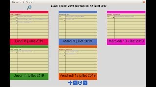 ECTOR lordinateur pour les Dys Agenda ou journal de classe adapté à la dyspraxie [upl. by Ytomit]