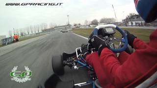 GP kart in action at POMPOSA [upl. by Elocen165]