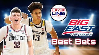 Will UConn be able to complete the sweep vs Marquette Layup Lines CBB Bets 36 [upl. by Zehc106]