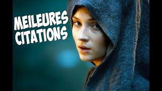 GAME OF THRONES Meilleures citations de Sansa Stark [upl. by Jari]