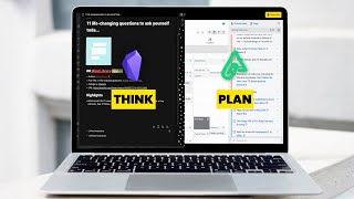 Ultimate Thinking amp Planning Setup Obsidian and Amplenotes Calendar [upl. by Naejarual759]