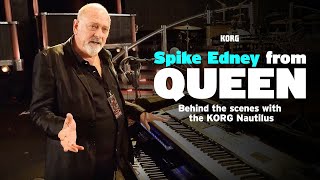 Spike Edney from Queen Behind the scenes with the KORG Nautilus [upl. by Blane]