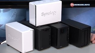 Roundup van vijf Synology 2bay NAS apparaten  HardwareInfo TV Dutch [upl. by Traggat17]