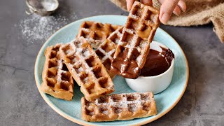 The Best Vegan WAFFLES Even GlutenFree [upl. by Waxman193]