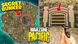 NEW WARZONE MAP amp SECRET BUNKER full WALKTHROUGH Warzone Pacific [upl. by Siraf85]