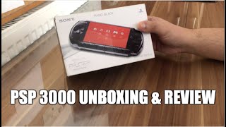 PSP 3000  Slim amp Lite  Unboxing amp Review  New [upl. by Attelrac]