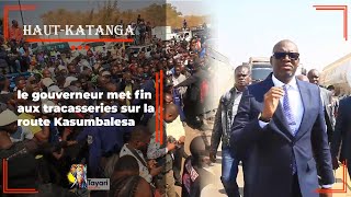 HautKatanga  Conseil de sécurité à Kasumbalesa après fermeture des frontières [upl. by Idou460]