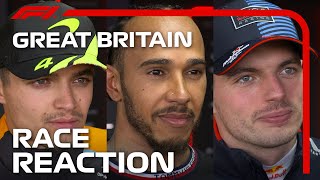 Drivers Reaction After the Race  2024 British Grand Prix [upl. by Alrahc607]