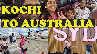 Cochin To Australia Coffs Harbour With Full Family  New Malayalam Video 2023 [upl. by Etnauq]