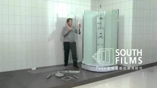 M22 Screwless shower cabin assembly [upl. by Jemina257]