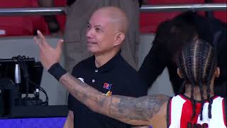 Coach Yeng Guiaos reaction on June Mar Fajardos gamewinner 😅  PBA Season 49 Governors Cup [upl. by Maryrose]