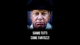 Paolo Villaggio  Siamo tutti come Fantozzi shorts [upl. by Alissa]