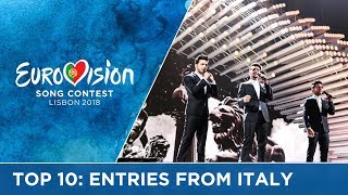 TOP 10 Entries from Italy [upl. by Cox754]