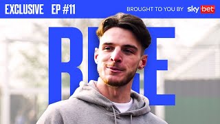 Declan Rice talks West Ham Chelsea England and more with Gary Neville  The Overlap [upl. by Uohk]