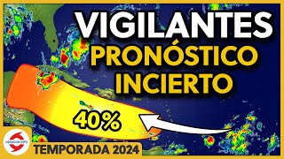 Lento el Desarrollo de Onda Tropical Atentos en Cuba Península de Yucatán y Jamaica [upl. by Muriel]