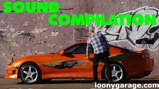 The Fast and the Furious Toyota Supra Sound Compilation [upl. by Arualana421]