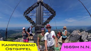 Wanderung zum Gipfelkreuz DJIMavicAir2 [upl. by Fulvia]