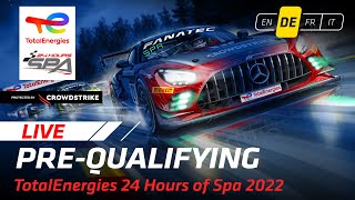 LIVE  PreQualifikation  TotalEnergies 24 Hours of Spa Deutsche [upl. by Kenn498]