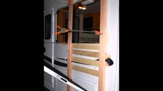 How to fix RV Wall Delamination DIY Fiberglass Siding Fix [upl. by Erusaert82]