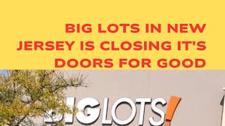 VLOGTOBERBIG LOTS CLOSING IN NEW JERSEY [upl. by Chery107]