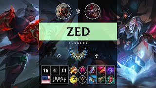 Zed Jungle vs Shaco  NA Challenger Patch 1414 [upl. by Name917]