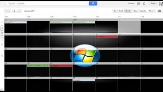 Google Calendar Add BackGround Image [upl. by Keyes981]