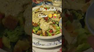 Salade César sur Gourmandises TV 😋😜 [upl. by Suirauqed463]