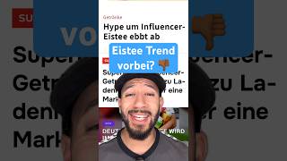 Eistee Trend vorbei shorts eistee youtuber [upl. by Dicky]