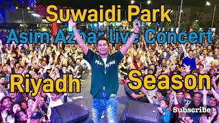 Asim Azhar Concert in Riyadh  Riyadh Season Life in Saudi Arabia​⁠ vlogAsimAzharMusicofficial [upl. by Ayatal]