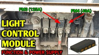 Power Supply On Light Control Module LCM Volvo Truck  Lighting Controller [upl. by Limaj]