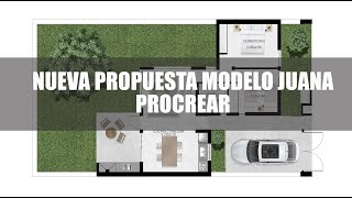 VIVIENDA PROCREAR 🧱🏠quotNueva propuesta de MODELO JUANAquot👌👷‍♀️ [upl. by Faletti]