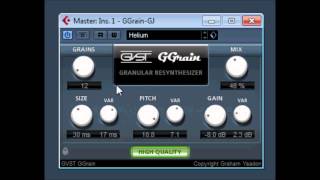 GGrain Granular Synthesizer by GVST [upl. by Nerte192]