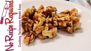 How to Toast Walnuts  NoRecipeRequiredcom [upl. by Eardna]