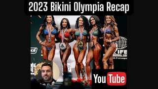 2023 Olympia Bikini Top 15 Recap  James Ayotte [upl. by Norym840]