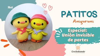 ¡Mini granjeros Crea tus patitos amigurumi listos para jugar Patrón gratis y fácil [upl. by Eesak]