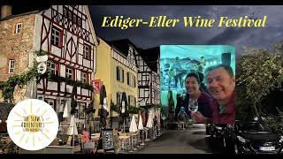 Motorhoming up the Mosel to EdigerEller wine festival [upl. by Aehr]