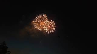 Fireworks at Lafarge lake Coquitlam British Columbia Complete video HD Quality [upl. by Aisyle81]