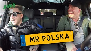 Mr Polska deel 1  Bij Andy in de auto [upl. by Adnilemreh]