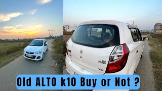 Old ALTO k10 worth to buy second hand 🤔 [upl. by Neemsaj184]