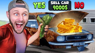 Selling Used Cars For Profit in Car Simulator [upl. by Gnivre819]