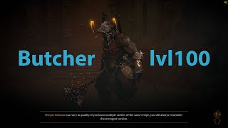 Diablo 4  S4 Butcher lvl 100 [upl. by Mcevoy54]