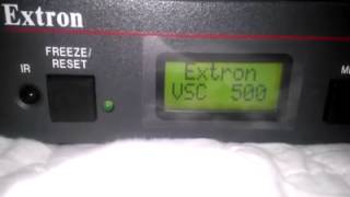 SSales NEW Extron VSC 500 High Resolution ComputertoVideo Scan Converter [upl. by Retla]