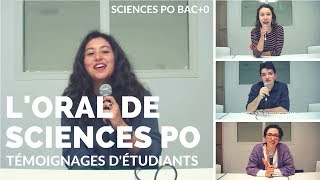 Loral de Sciences Po  témoignages détudiants [upl. by Ammamaria]