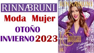 CATÁLOGO RINNA BRUNI OTOÑO INVIERNO 2023 2024 Moda Mujer [upl. by Aneerbas]