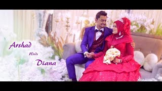 Malaysian Indian Muslim Wedding Arshad amp Diana Penang By MUZIB STUDIO [upl. by Nol404]