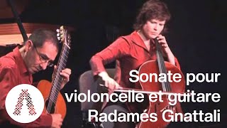 Sonate pour violoncelle et guitare  Radamés Gnattali [upl. by Hatcher]