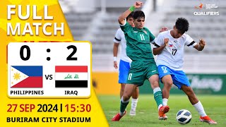 LIVE AFC U20 ASIAN CUP 2025  PHILIPPINES VS IRAQ [upl. by Jaunita]