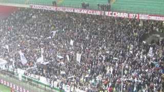 Milan  Spezia 31 7000 tifosi spezzini a San Siro 15114 Coppa Italia [upl. by Rome]