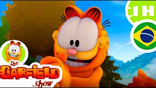 💲 Garfield fica milionário 💰 Compilação de episódios do Garfield [upl. by Nabe]